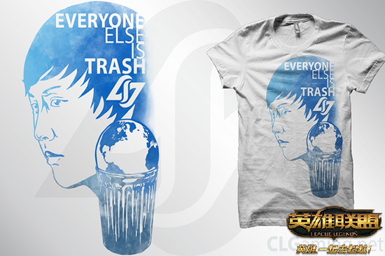 标志性的名言甚至曾被印为T恤衫