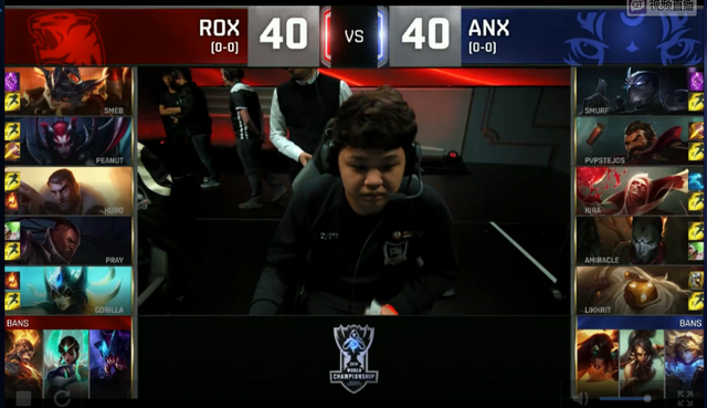 S6首日第二场：ROX击败ANX 猛虎逆转前期劣势强势获胜