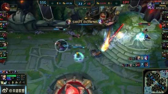 S6首日第五场：SSG完胜SPY EZ维克托强势虐泉