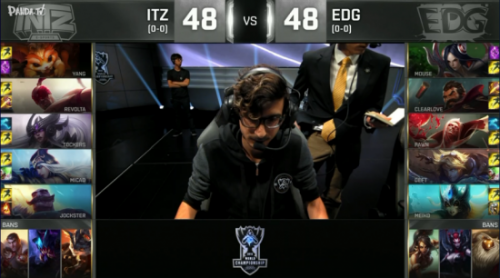 LOLS6总决赛EDG首战不敌INTZ  外卡打野盲僧秀翻全场