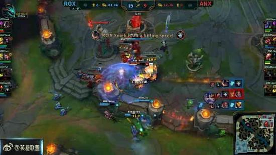 S6首日第二场：ROX击败ANX 猛虎逆转前期劣势强势获胜