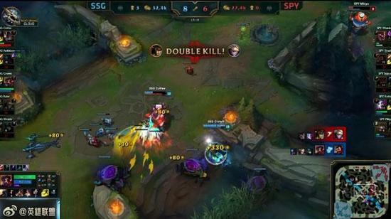 S6首日第五场：SSG完胜SPY EZ维克托强势虐泉
