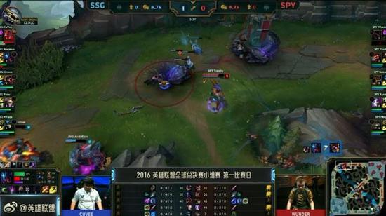 S6首日第五场：SSG完胜SPY EZ维克托强势虐泉