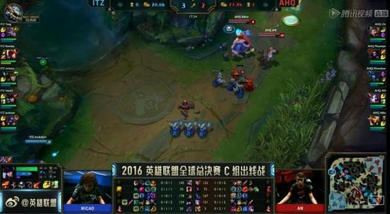 S6 10.8第四场：冰女金克丝暴力输出 AHQ轻取INTZ