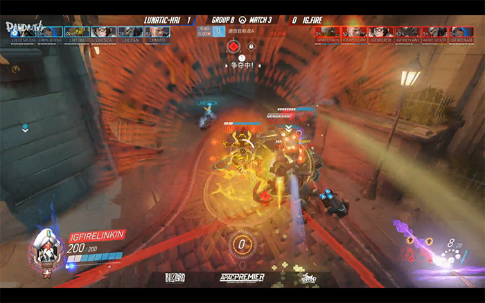 Lunatic所向披靡席卷B组 IG.Fire打出风采