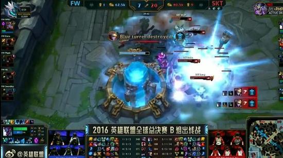 S6 10日第六场：SKT轻取FW 和C9携手晋级