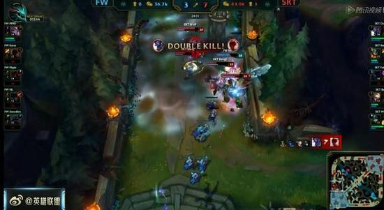 S6 10日第六场：SKT轻取FW 和C9携手晋级