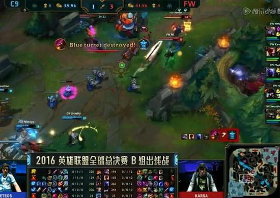 S6 10日第三场：FW瑞兹化身大魔王 三杀不可挡