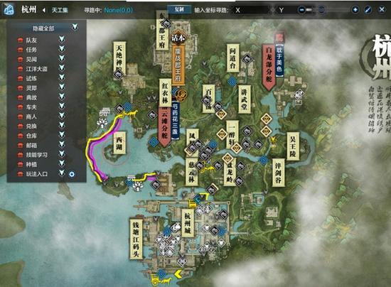 天刀钓鱼小技巧 各地区鱼群分布图分享