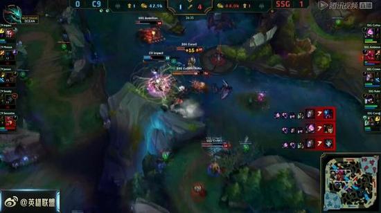 S614日第二场：女警输出爆炸 凯南发条完美开团