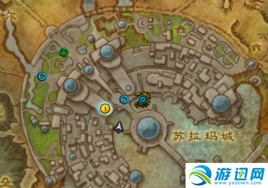 《魔兽世界》阿鲁因的请求任务NPC位置