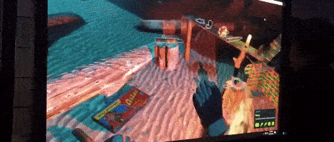 Steam VR的最新控制器游戏演示