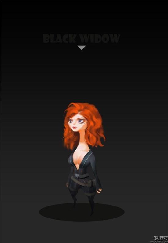 《守望先锋》搞笑人物立绘 这还是黑百合吗