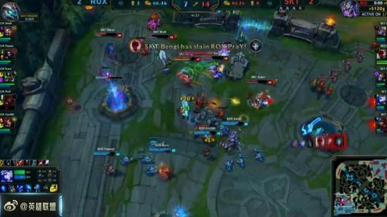 S6半决赛22日第五场：大龙误终身 滚雪球SKT终获胜利