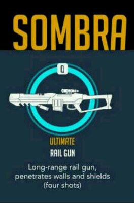 新英雄sombra技能提前曝光！各技能详细解析