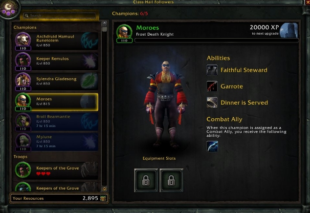 又是看脸 重返卡拉赞随从莫罗斯入手方法