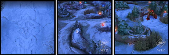 英雄联盟召唤师峡谷冬季地图将至？别有风味