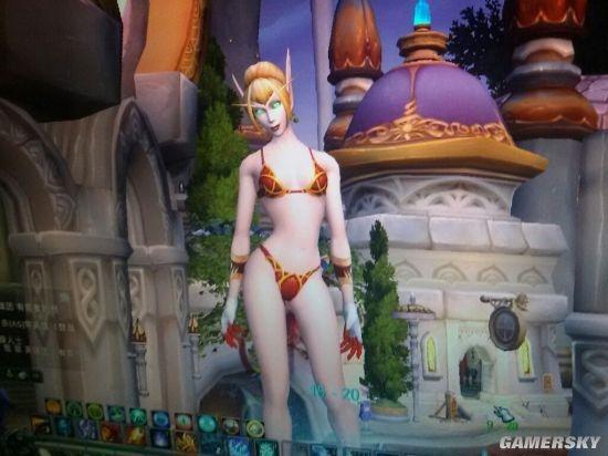 《魔兽世界》现巨型裸女不算啥 更有各式奇葩羞耻play
