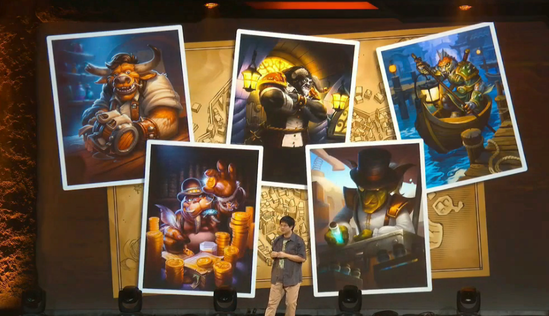 炉石传说新拓展包发布：龙争虎斗加基森