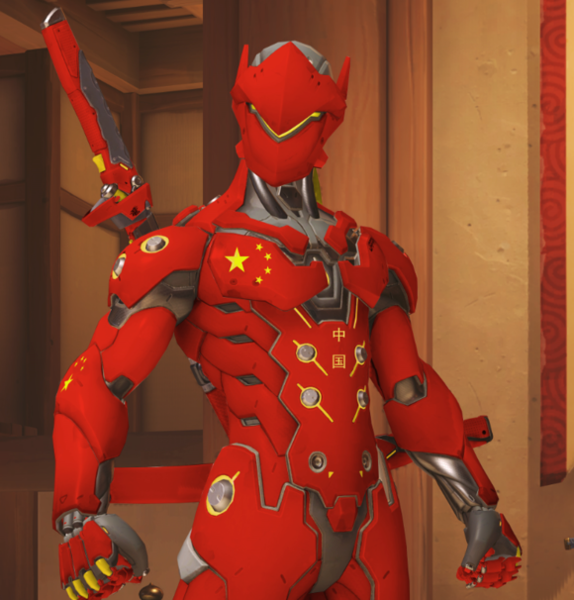 守望先锋玩家自制中国风皮肤 狂鼠鞭炮来袭！