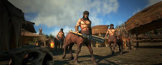 蜗牛曝光《黑暗与光明》主城场景截图!