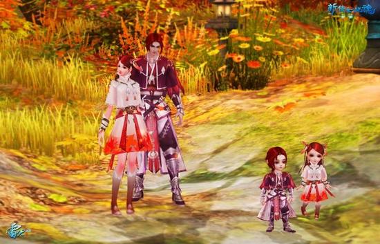 《新倩女幽魂》本周更新关键词【枫叶】 霜色流丹秋韵浓