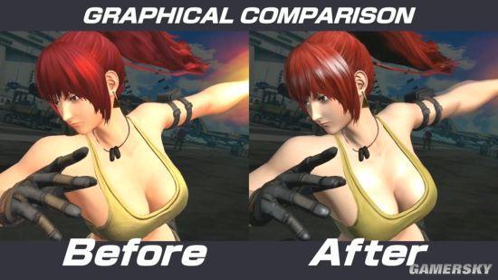 《拳皇14》新版本官方画质对比 草薙京自带土豪金