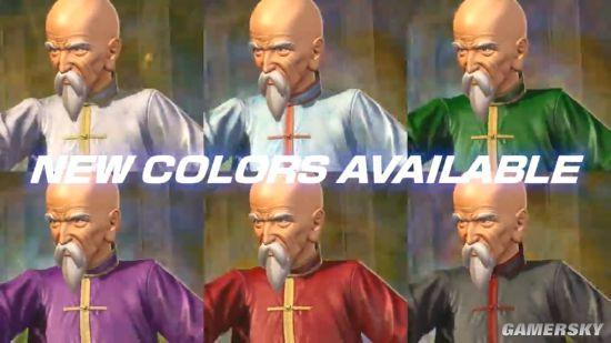 《拳皇14》新版本官方画质对比 草薙京自带土豪金