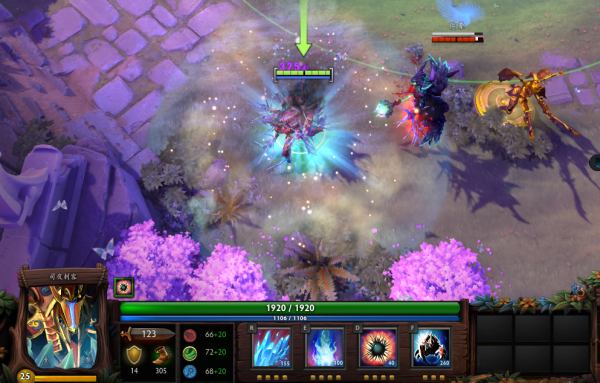 如果你按的是狂暴：