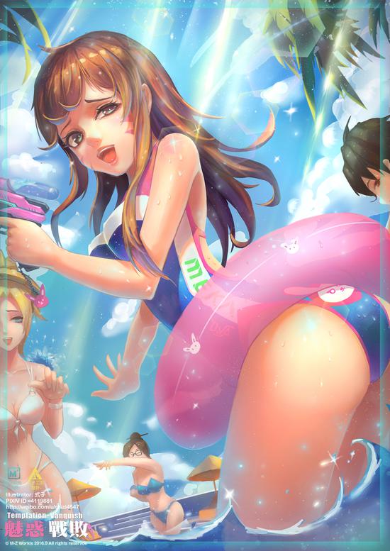 守望先锋dva高清花样同人美图老司机请上车