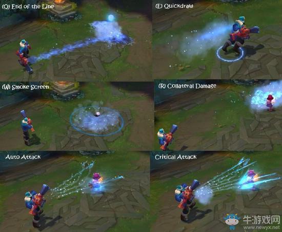 《LOL》2016冰雪节皮肤——男枪格雷福斯