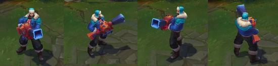 《LOL》2016冰雪节皮肤——男枪格雷福斯