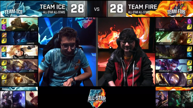 冰队祭出全输出阵容轻取火队拿下扳回一城