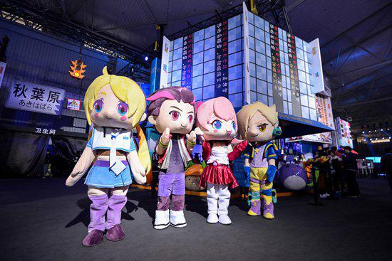 新闻图片19：《天天酷跑》中的四大超人气角色，出现在TGC的秋叶原展区