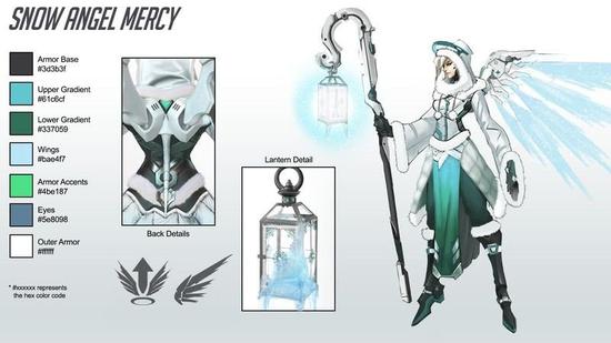 玩家PS的圣诞天使新皮肤