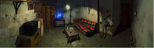 想要把这种长幅型的背景图安置在竖屏的H5上，最简单的方法是用iH5滑动时间轴。