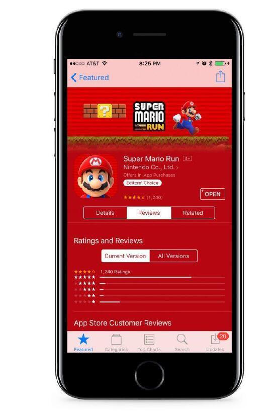 AppAnnie：《超级马里奥Run》上架后3大热议话题