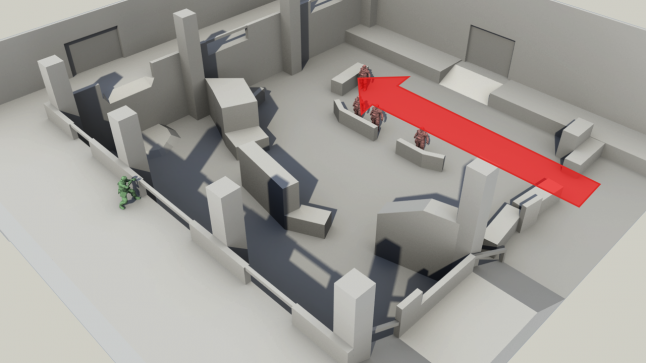 使用小火力通道允许玩家跟踪和瞄准所有的敌人，并且不会失去他们的视线。