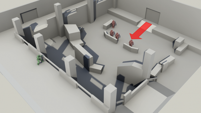 最棒的是，你给玩家设置低难度场景都可以反转使之变成高难度场景，例如高难度场景将会是：