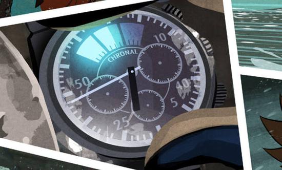 闪光在去买圣诞礼物的时候，看了一眼自己手上的手表。没错，10-40-24-50.