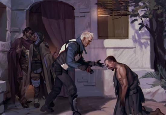 古典油画风格：精美守望先锋同人画赏析