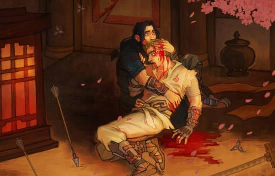 古典油画风格：精美守望先锋同人画赏析