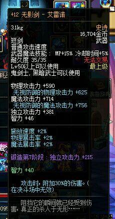 DNF勇士用的最久的五件装备