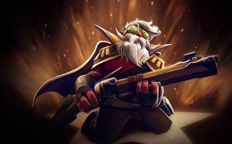 相比之下，狙击手新增的神杖大招特效则显得简单粗暴的多。