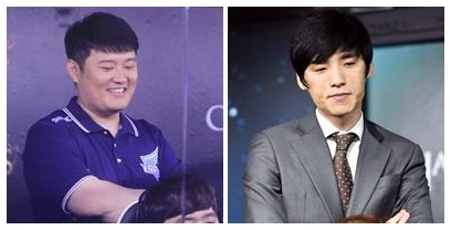 左起：ROX姜贤重、Longzhu姜东勋