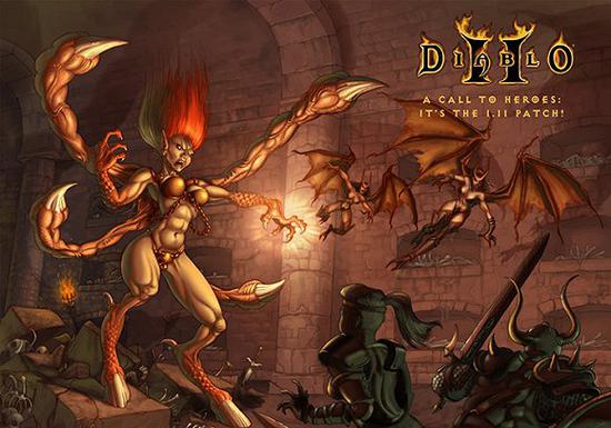 《暗黑破坏神2》 来源：暴雪娱乐