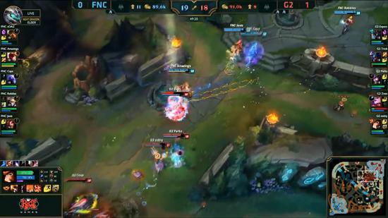 &nbsp;FNC四人成功绕后