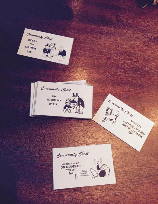 　　接着他精心挑选一个复古冰盒，并请一位非常熟悉木工的朋友帮忙，初步完成了整个大富翁游戏。