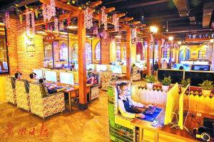 网吧成了网民玩电竞游戏的好去处。