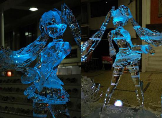 岛国"痛冰雕"冰初音美炸了_玩家聚焦_新浪游戏_新浪网